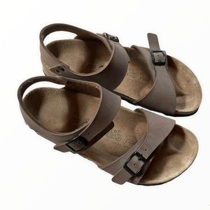 Women Birki’s Birkenstock Size 39 Brown Back Strap